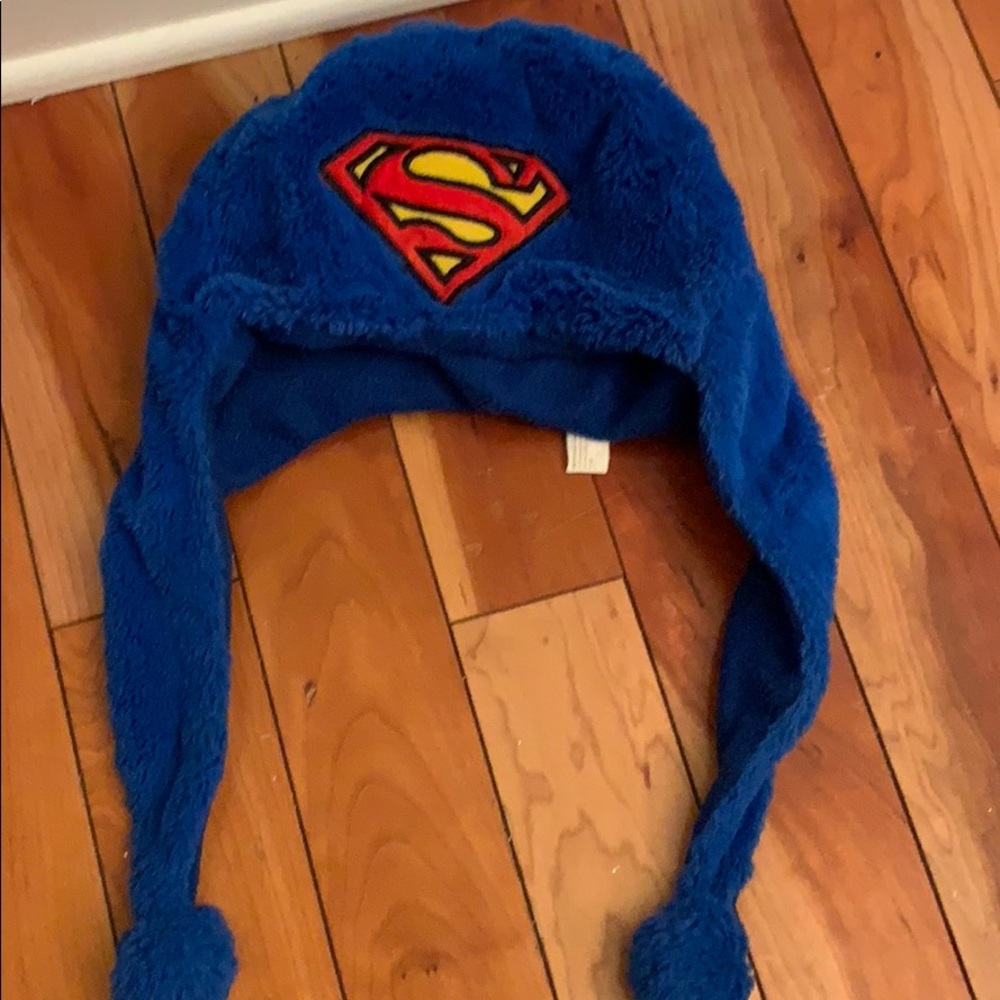 Dc comics Superman winter hat. Size 12